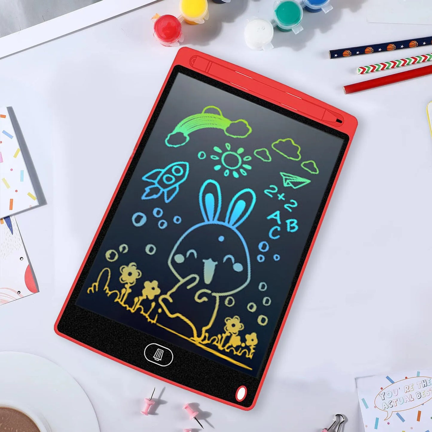 LCD Writing Tablet Board,Drawing Tablet Children Toys, Educational Toys for 3 4 5 6 7 Year Old Girls Boys Baby Kids Toys