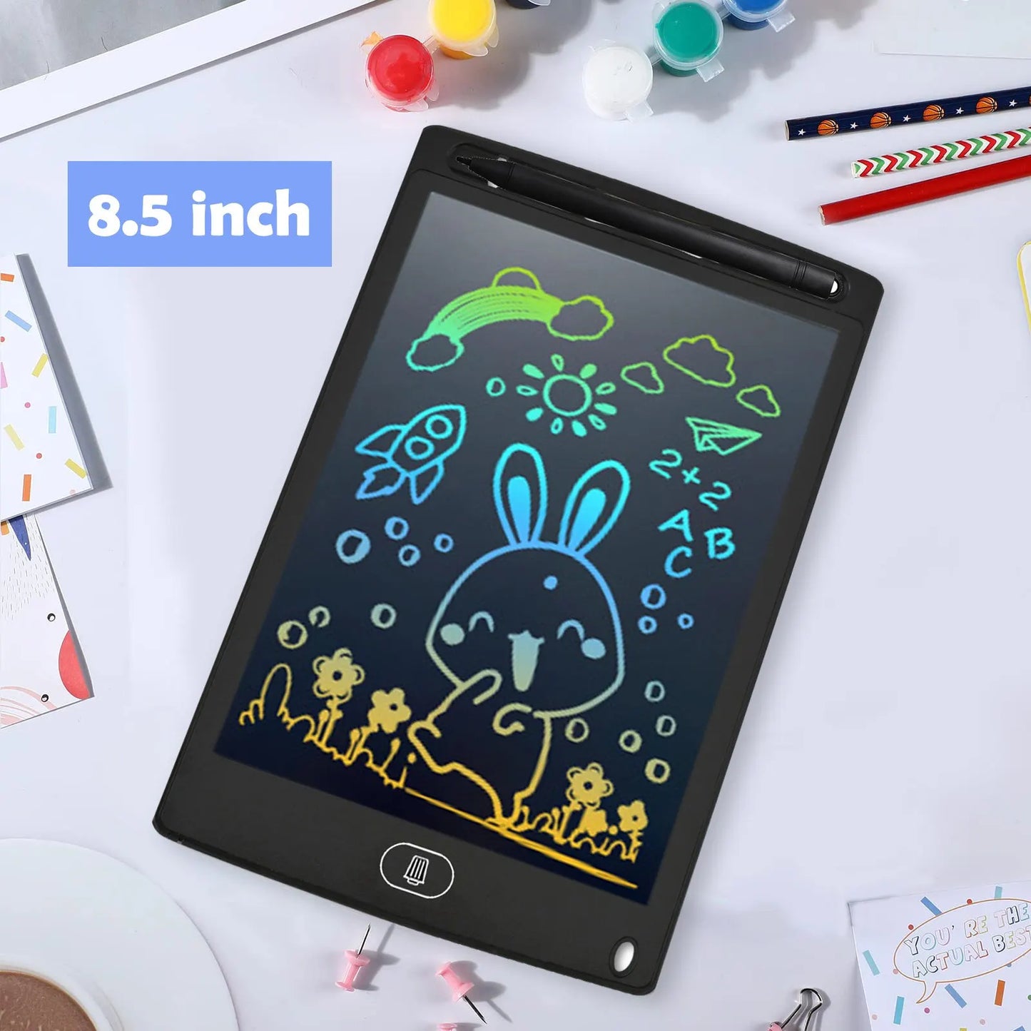 LCD Writing Tablet Board,Drawing Tablet Children Toys, Educational Toys for 3 4 5 6 7 Year Old Girls Boys Baby Kids Toys